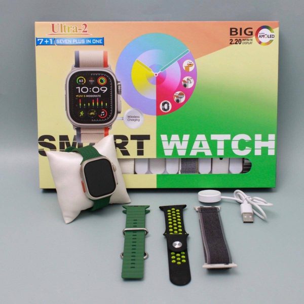 7+1 Ultra 2 – 50mm Ips Display Smart Watch