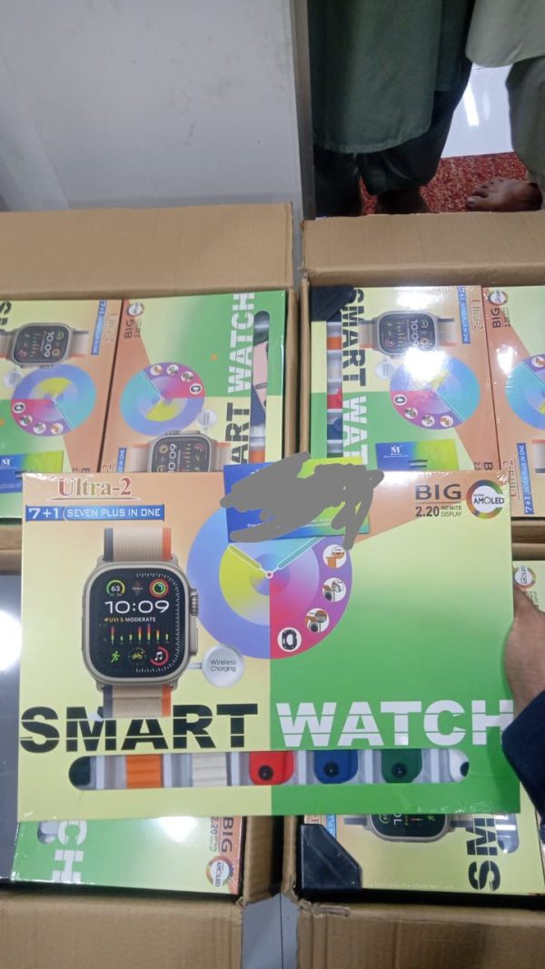 7+1 Ultra 2 – 50mm Ips Display Smart Watch