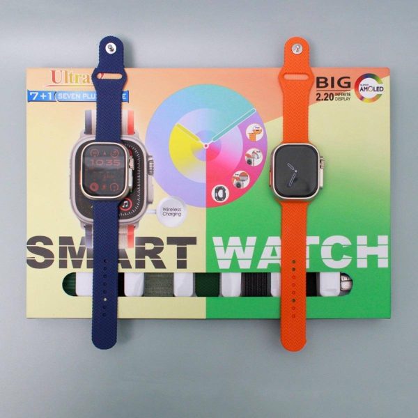 7+1 Ultra 2 – 50mm Ips Display Smart Watch